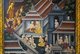 Thailand: Mural in the Reclining Buddha pavilion, Wat Pho (Temple of the Reclining Buddha), Bangkok